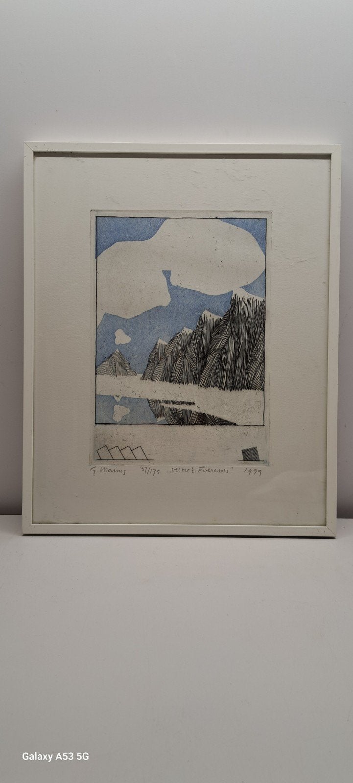 Ets van G. Marius - "Vertrek Everends" - 1999, Ophalen of Verzenden