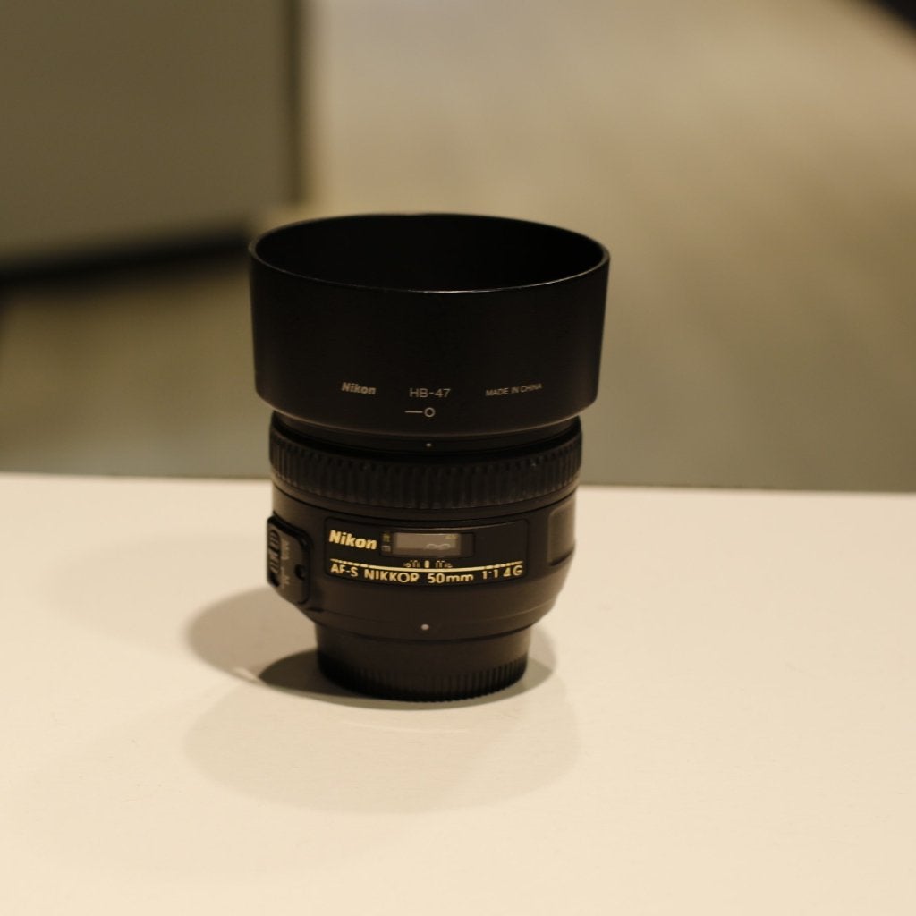 Nikon 50mm f1.4G (Hoofddorp), Niet ingevuld, Niet ingevuld, Zo goed als nieuw, Standaardlens