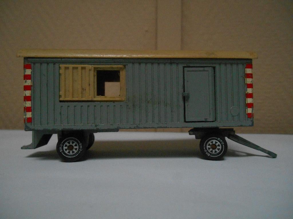 siku schaftkeet bouwplaats 2519 vintage retro oud 1/55, Ophalen, Gebruikt, Overige typen, SIKU