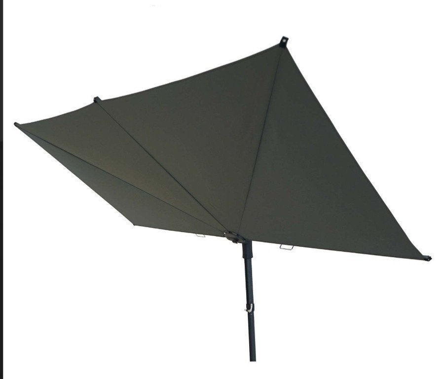 set vrijhangende zweefparasol Sun Square 250x125 ,voet,hoes, Ophalen, Verstelbaar, Nieuw, 2 tot 3 meter