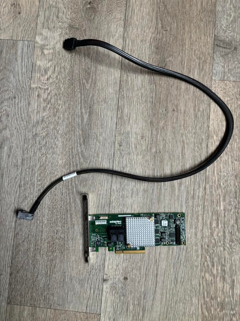 Adaptec RAID 12g sas asr8505, Ophalen, Zo goed als nieuw, SAS