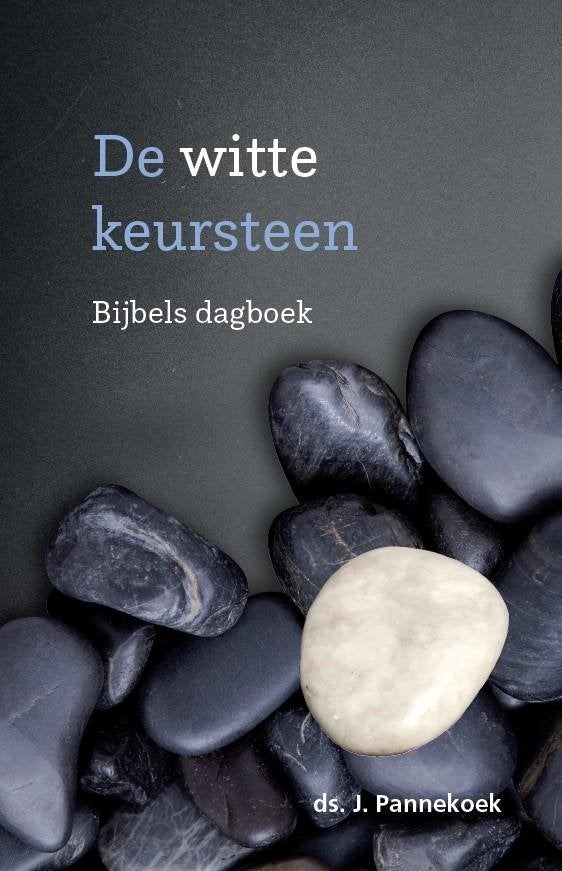 Ds. J. Pannekoek: De witte keursteen (Bijbels dagboek)., Boeken, Ds. J. Pannekoek, Christendom | Protestants, Ophalen of Verzenden