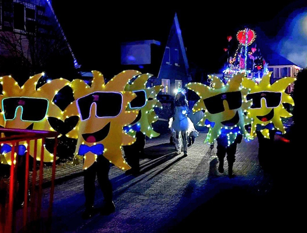 loopgroep carnaval zonnetjes, Ophalen, Carnaval