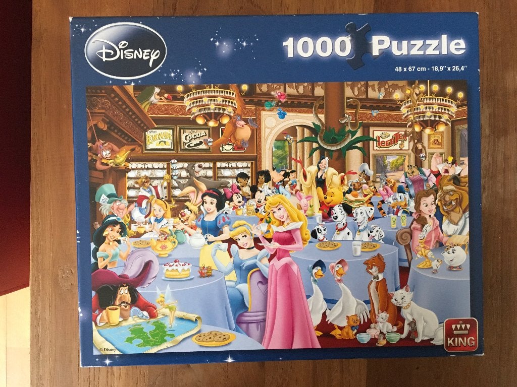 Legpuzzel Disney, Hobby en Vrije tijd, Denksport en Puzzels, Ophalen of Verzenden, 500 t/m 1500 stukjes, Zo goed als nieuw, Legpuzzel