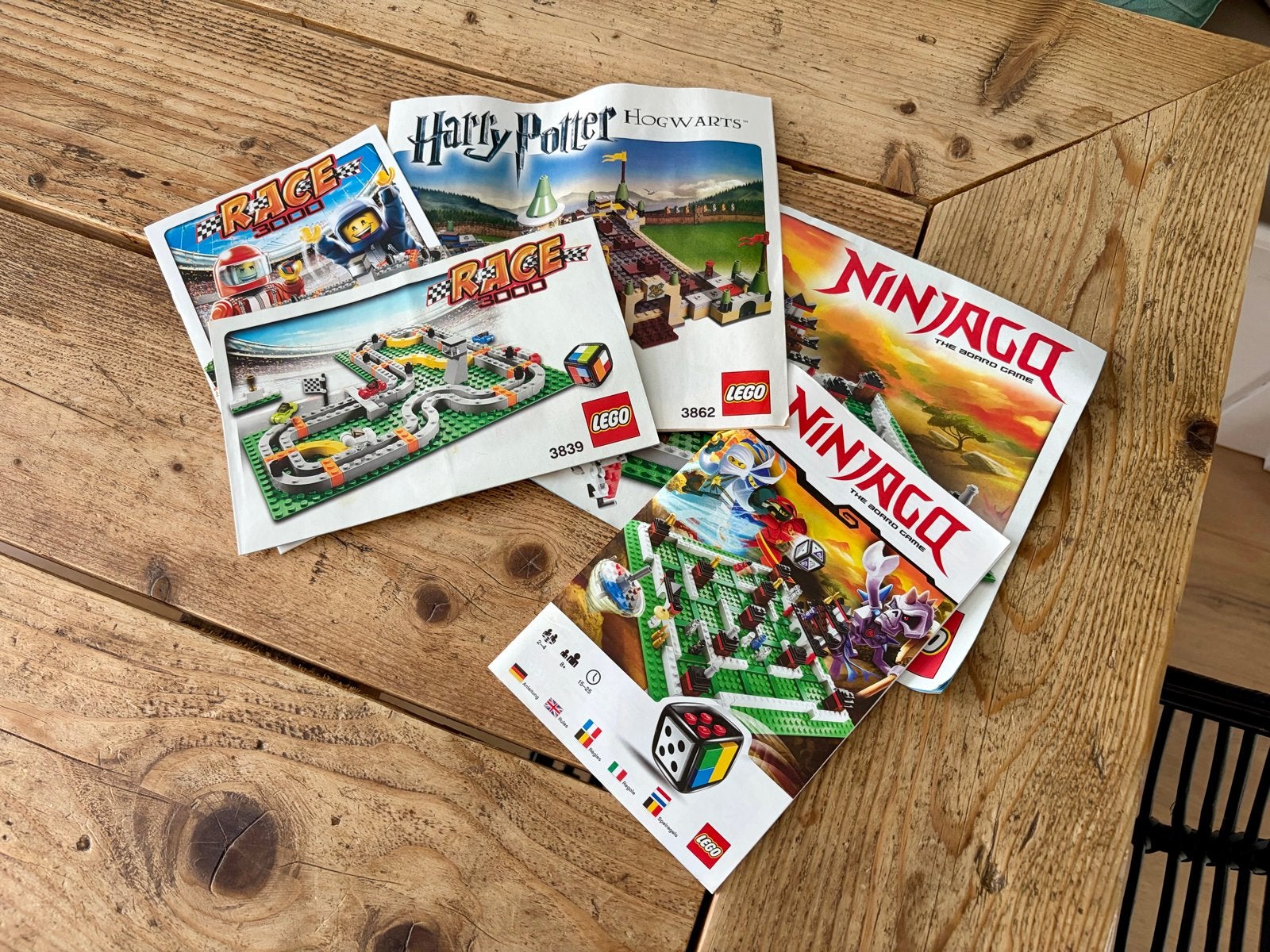 LEGO Spelhandleidingen: City, Harry Potter, Ninjago, Ophalen of Verzenden, Gebruikt, Overige merken