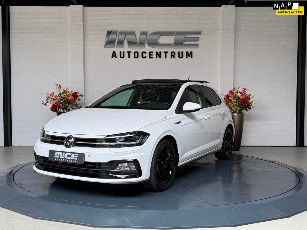 Volkswagen Polo 1.0 TSI 3x R-Line ACC | Carplay | Virtual, Stof, Gebruikt, Origineel Nederlands, Bedrijf