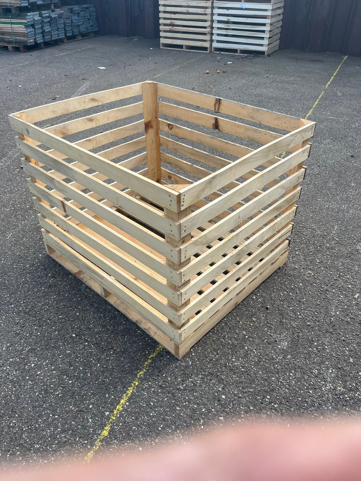 Kuubskisten palletboxen plantenkisten, Doos, 100 cm of meer, 60 cm of meer, Minder dan 35 cm