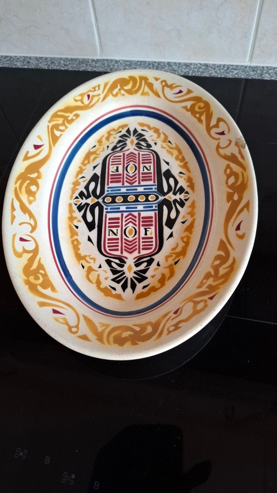 Schaal NOF uit 1924, Ophalen of Verzenden