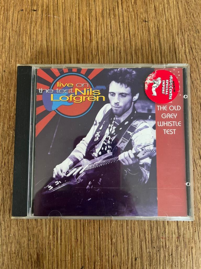 Nils lofgren, live on the test, Ophalen of Verzenden, Zo goed als nieuw, Poprock
