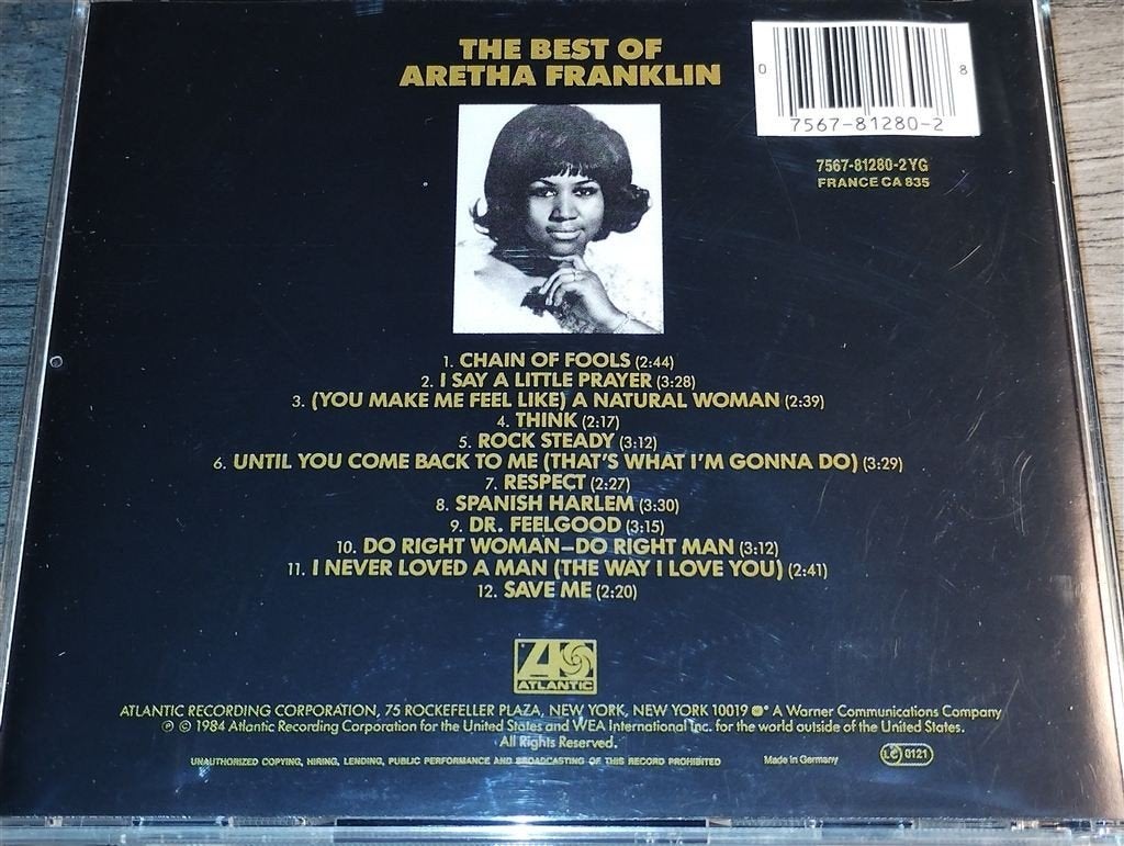 Aretha Franklin - The Best Of, Ophalen of Verzenden, Zo goed als nieuw