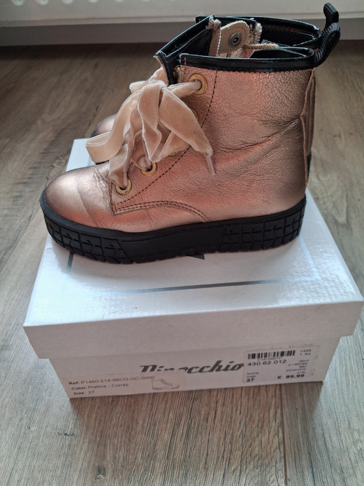 Pinocchio boots/laarsjes, maat 27, Ophalen of Verzenden, Zo goed als nieuw, Meisje, Laarzen