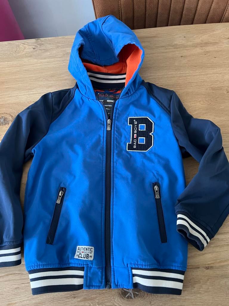 Stoere Bad Boys zomerjas maat 122/128, Ophalen of Verzenden, Zo goed als nieuw, Jongen, Jas