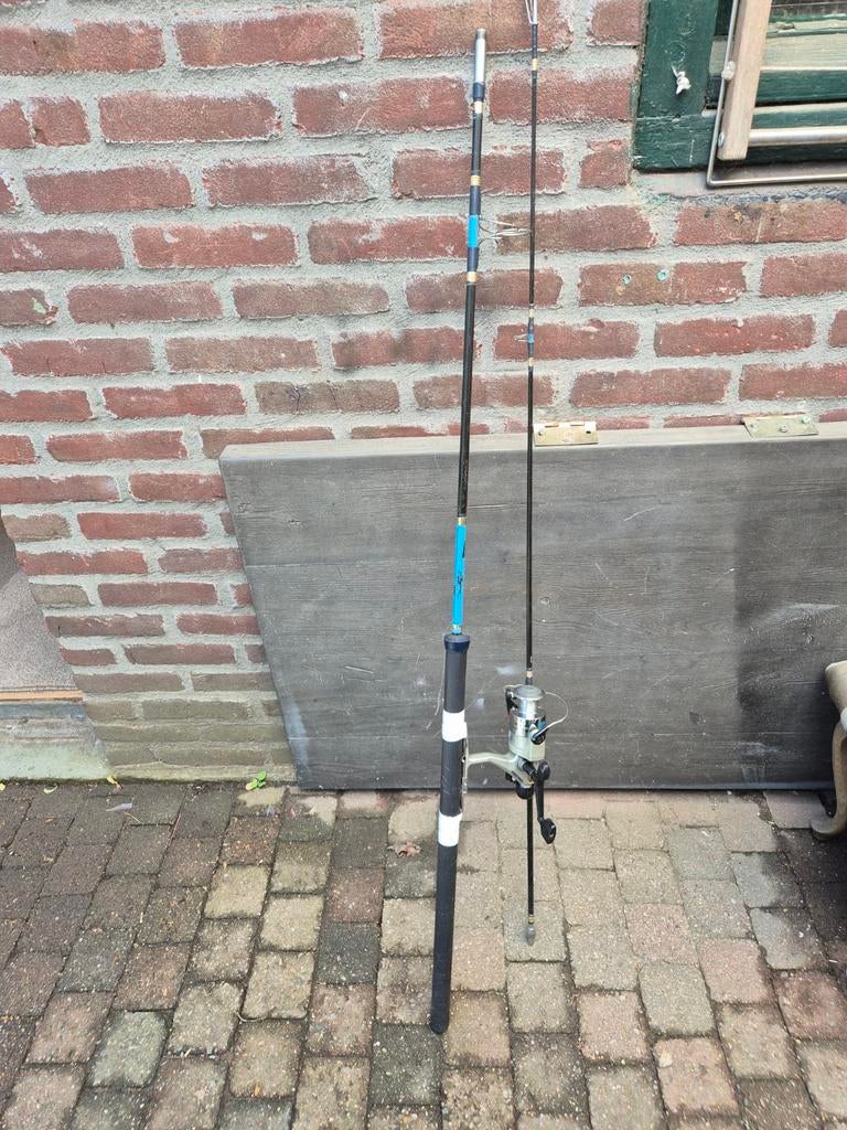Zee vishengel, Watersport en Boten, Ophalen of Verzenden, Zo goed als nieuw, Molen