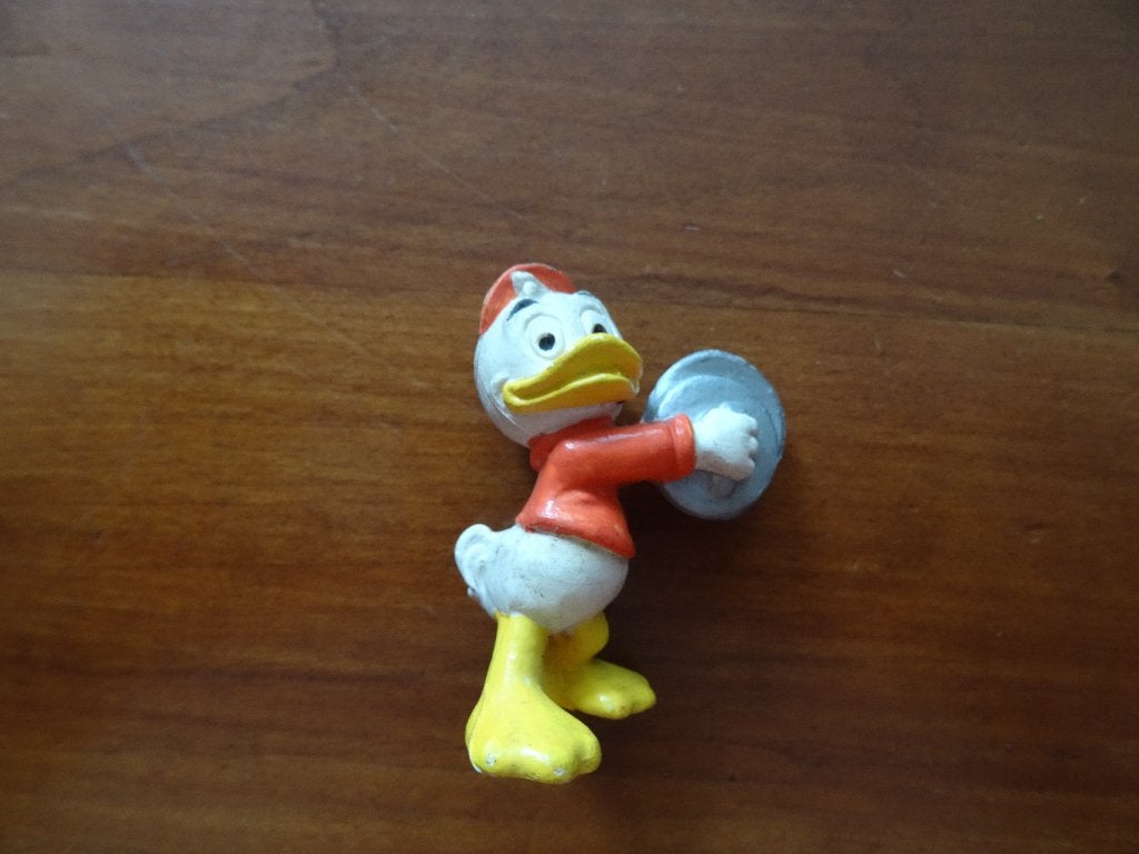 Donald Duck neefje met bekkens, Ophalen of Verzenden, Zo goed als nieuw