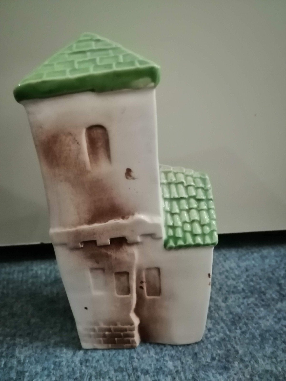 Oude kerk spaarpot, Verzamelen, Spaarpotten, Ophalen of Verzenden, Gebruikt