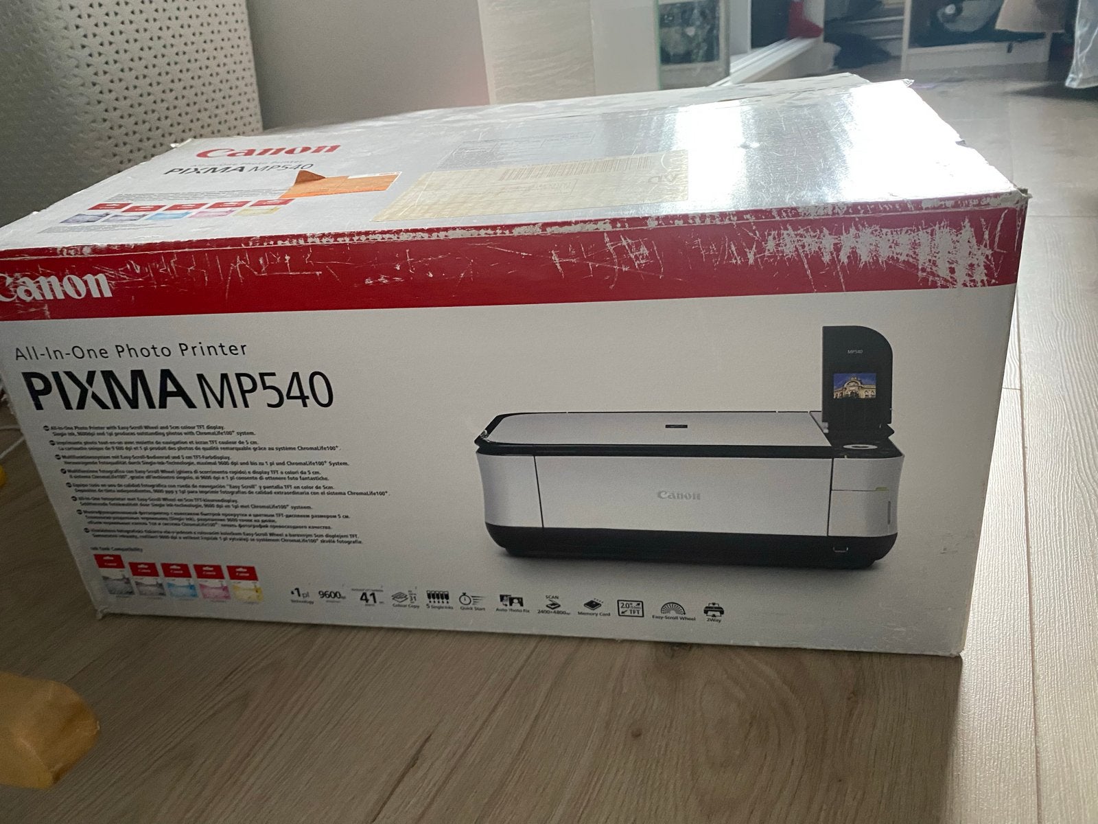 Nieuwe Canon PIXMA MP540 All-in-One Photo Printer, Computers en Software, Printers, Inkjetprinter, All-in-one, Ophalen of Verzenden