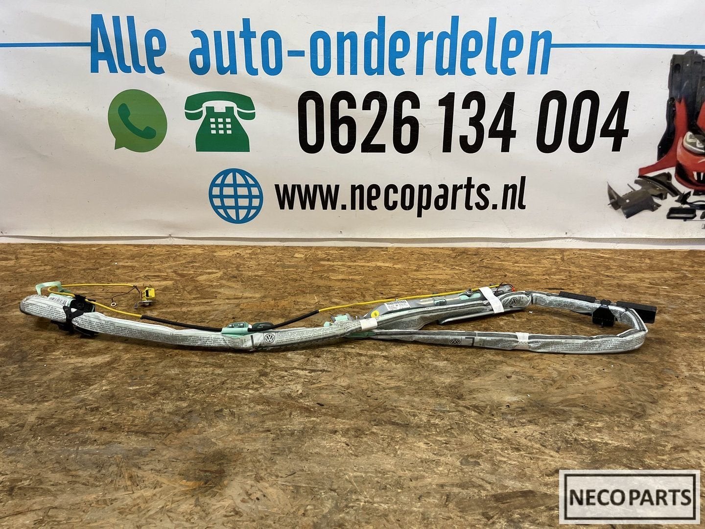 VOLKSWAGEN TOURAN 1T AIRBAG HEMEL AIRBAG 1T0880741H, Auto-onderdelen, Gebruikt, -, Volkswagen, -