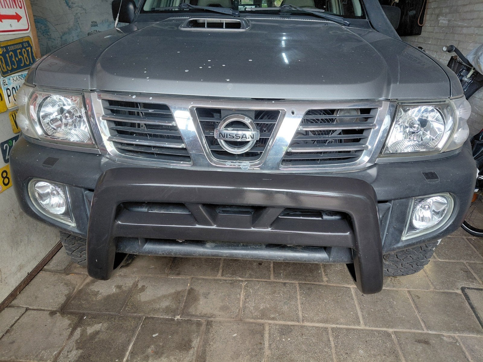 Kunststof bullbar Nissan Patrol Y61, Ophalen of Verzenden, Nissan, Bumper