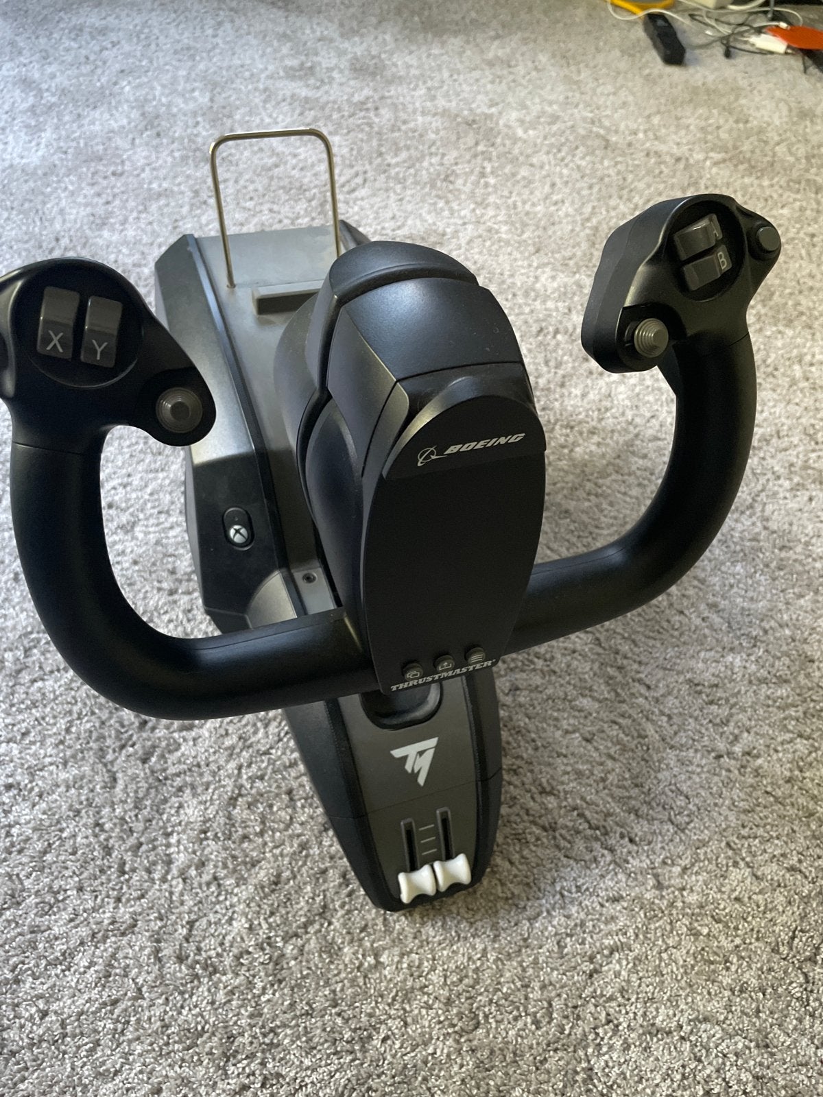 Thrustmaster TCA Yoke Boeing Edition, Ophalen of Verzenden, Zo goed als nieuw, Thrustmaster, PC