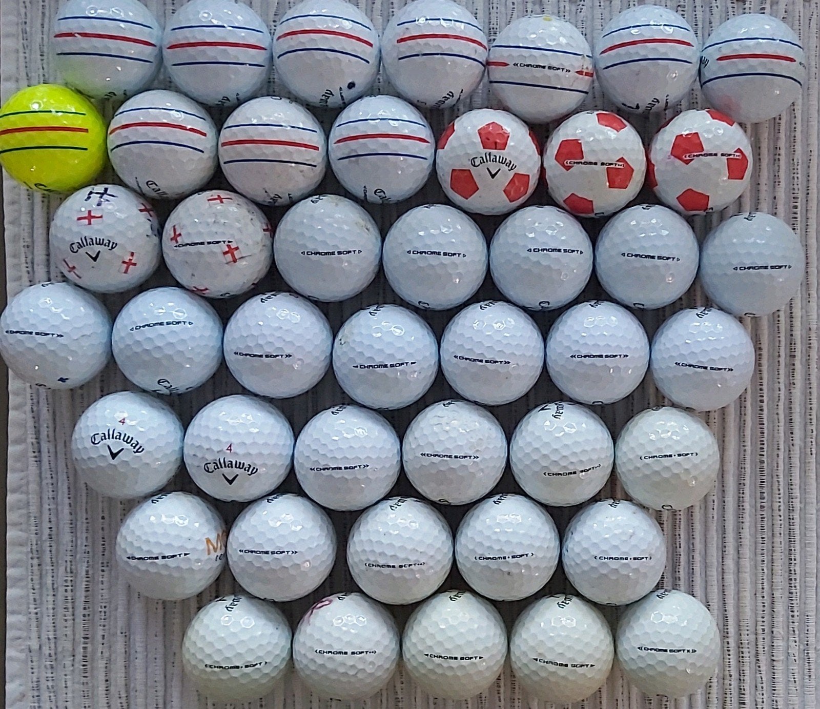 Callaway Chrome Soft golfballen AAA Kwaliteit, Ophalen of Verzenden, Zo goed als nieuw, Bal(len), Callaway
