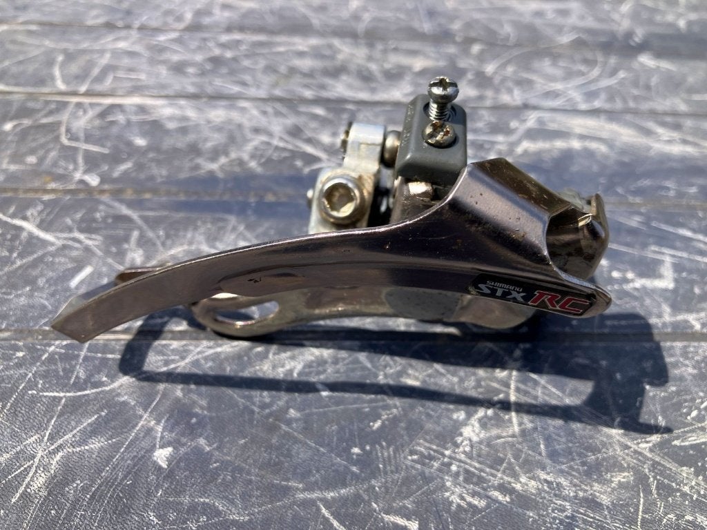 Shimano STX-RC FD-MC36 voorderailleur, Gebruikt, Staal, Ophalen of Verzenden, Derailleur of Ketting