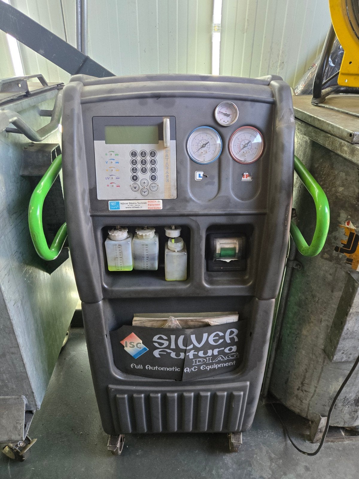 ISC Silver futura Volautomatische aircomachine, Auto diversen, Ophalen, Gebruikt