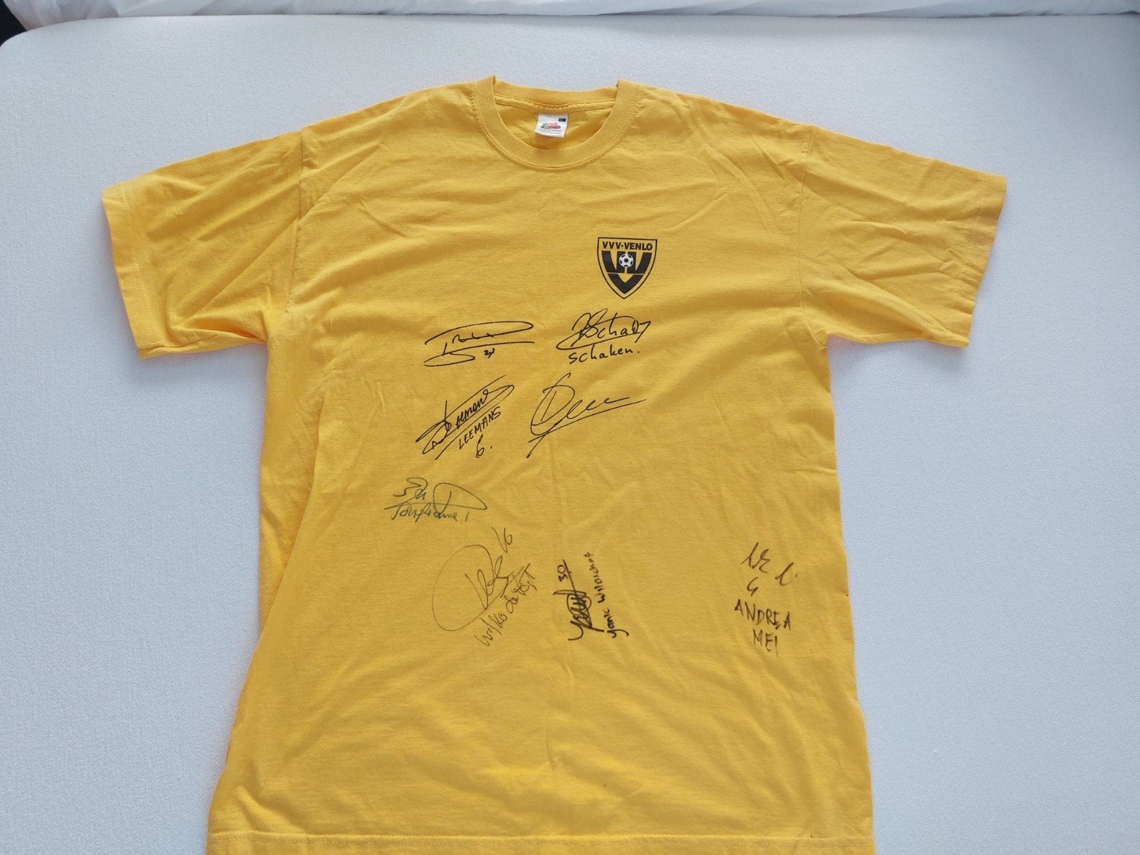 VVV-Venlo Shirt 2008/2009 - Gesigneerd Kampioensjaar, Ophalen of Verzenden, Zo goed als nieuw, Overige binnenlandse clubs, Shirt