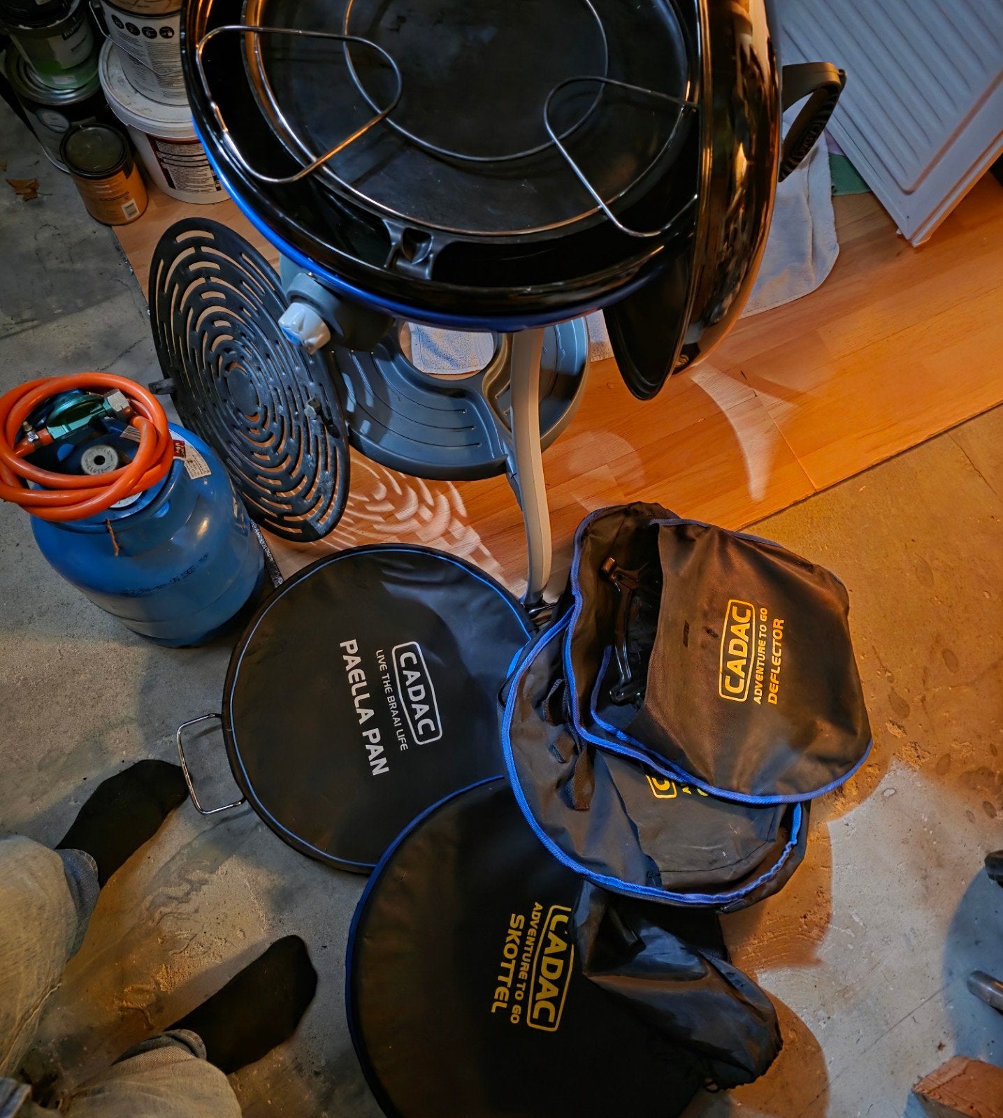 Cadac Skottelbraai met Paella Pan en Deflector grill en meer, Ophalen