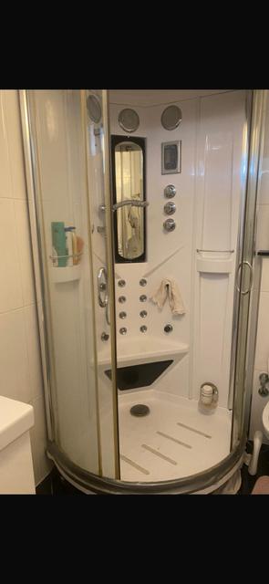 douchecabine 90x90 GRATIES ophalen, Ophalen, Gebruikt, Met douche