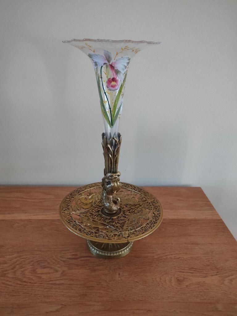 Tazza Epergne Coalbrookdale   ca 1850, Ophalen, Brons