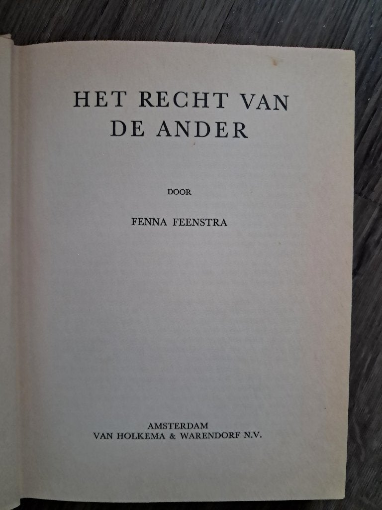 Fenne Feenstra (nostalgie), Ophalen of Verzenden, Gelezen, Nederland