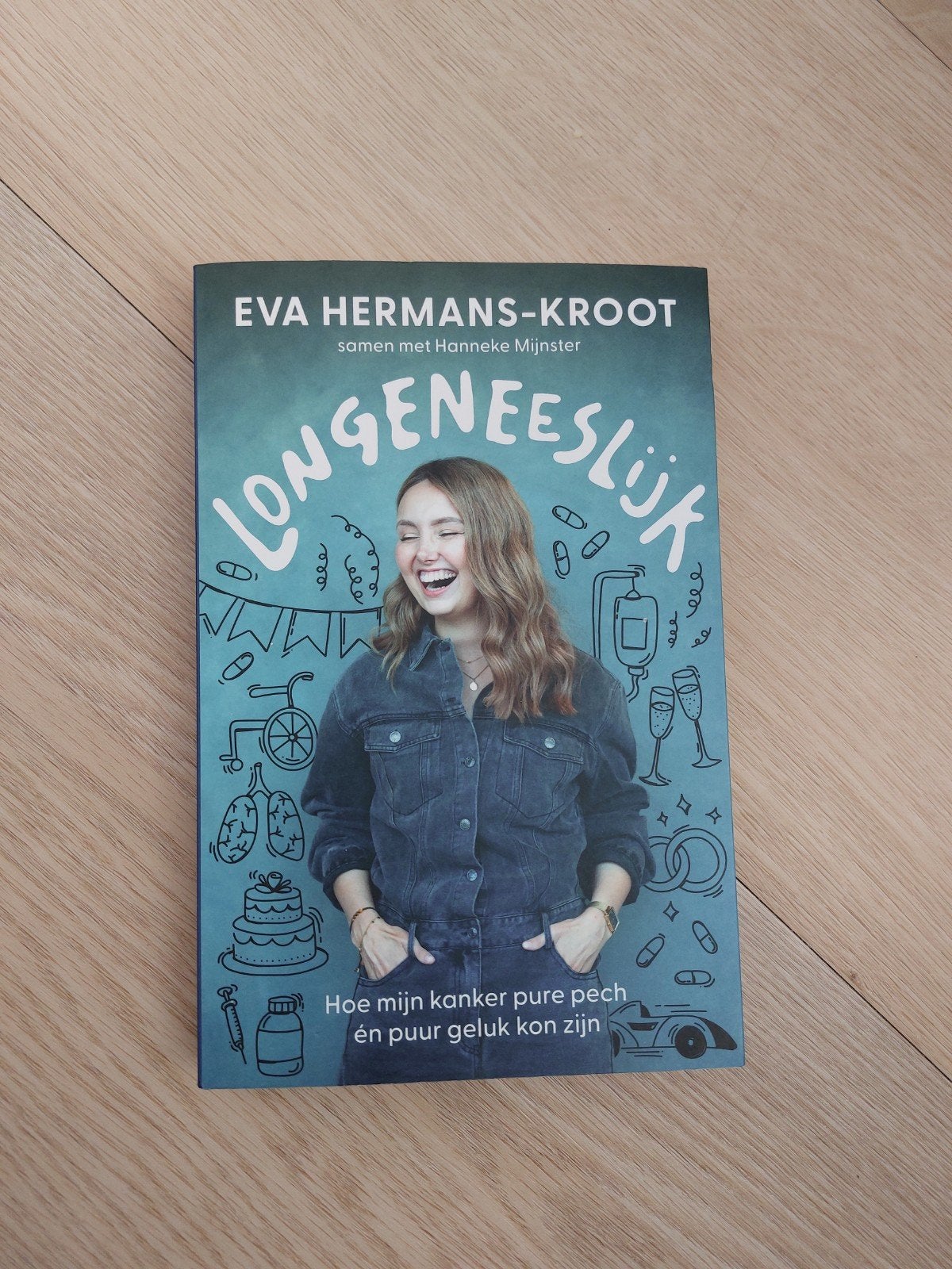 Eva Hermans-Kroot - Longeneeslijk, Ophalen of Verzenden, Zo goed als nieuw, Eva Hermans-Kroot; Hanneke Mijnster
