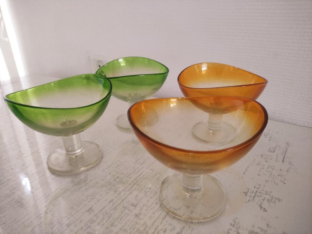 Leonardo ijscoupes, Ophalen, Gebruikt, Overige typen, Glas