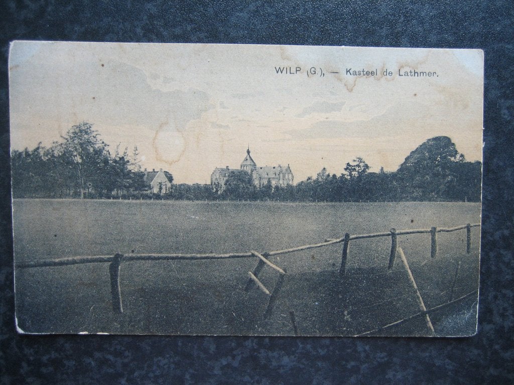 WILP  Kasteel De Lathmer, Verzamelen, Ophalen of Verzenden, Voor 1920, Gelderland