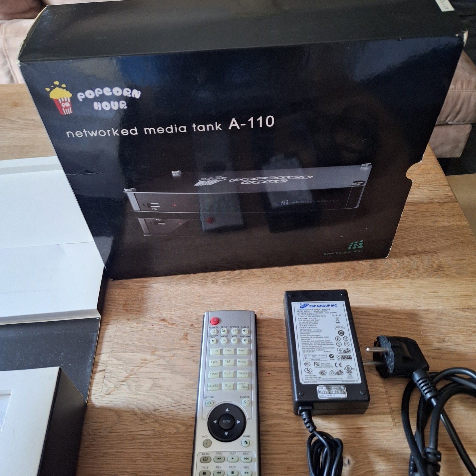 Popcorn Hour A-110 Networked Media Tank Mediaspeler Compleet, Ophalen of Verzenden