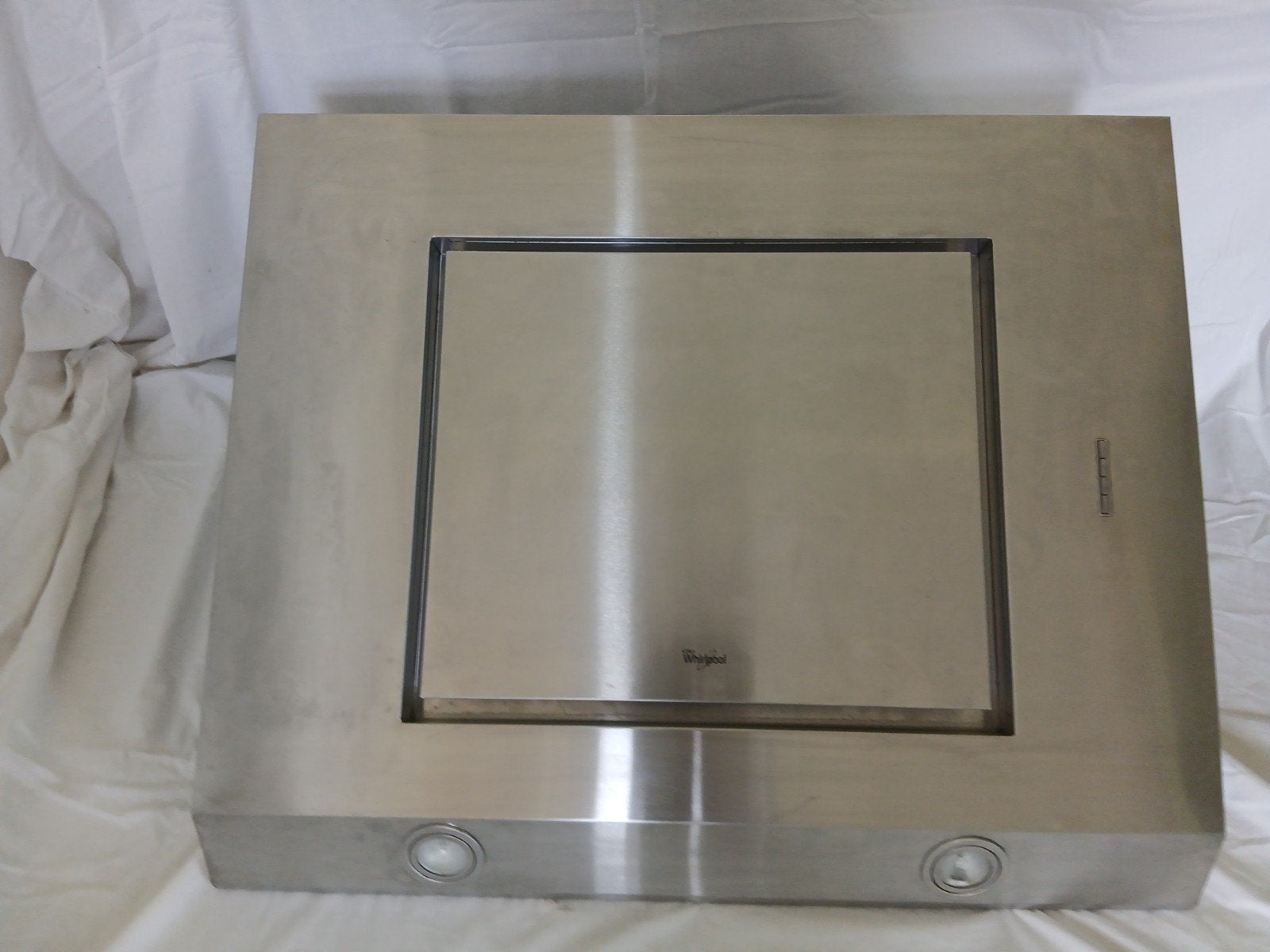 Whirlpool akr 808 ix Afzuigkap - RVS nieuw filter en paneel, Ophalen, Onderbouw afzuigkap, Zo goed als nieuw, Motor