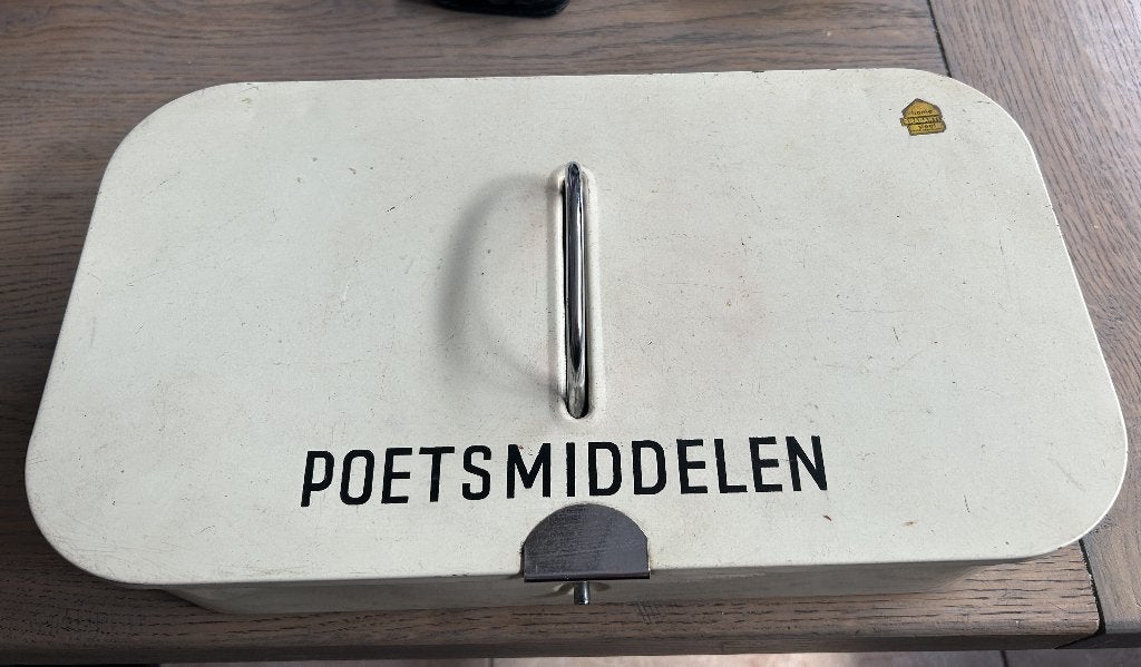 schoenenpoets doos van brabantia vintage jaren 60/70, Ophalen of Verzenden