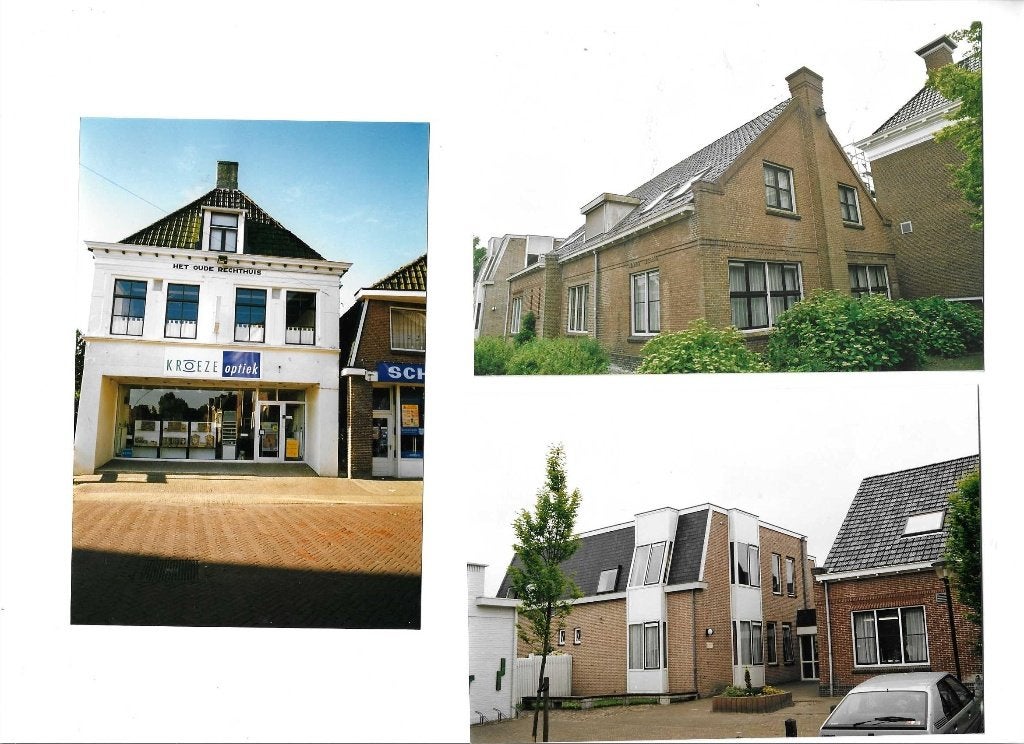 kollum  rechthuis  gem.huis  3x  ook apart, 1960 tot 1980, Verzenden, Foto, Zo goed als nieuw