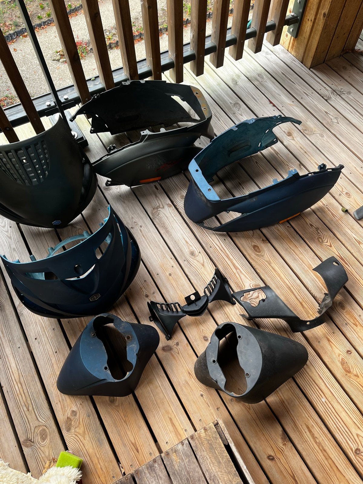 Piaggio Zip Kappen Set - Diverse Onderdelen, Ophalen of Verzenden, Gebruikt, Kap, Piaggio