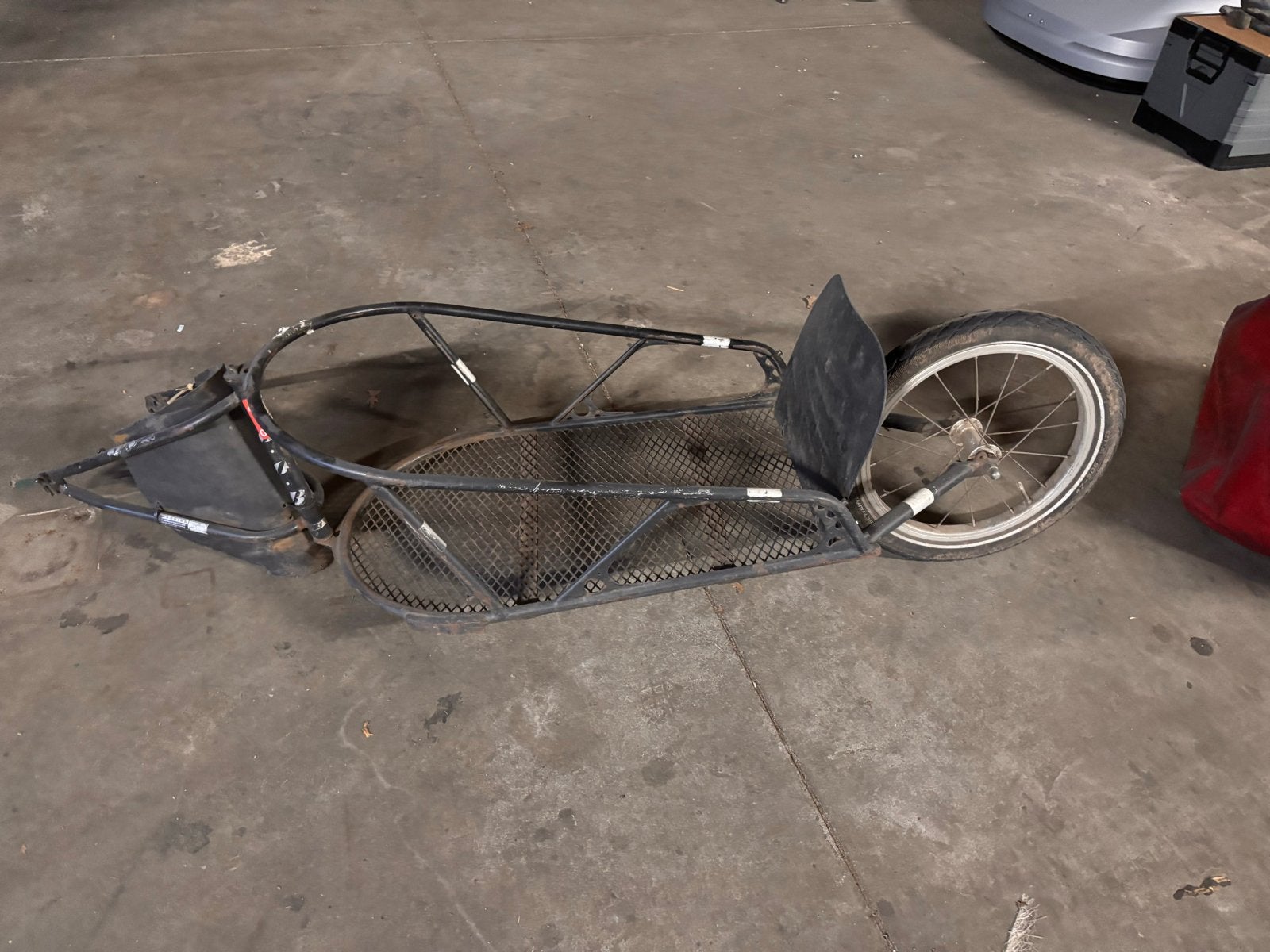 Bob Yak fietskar 26 inch, gebruikt, inclusief tas, Ophalen, Gebruikt, Bagagekar