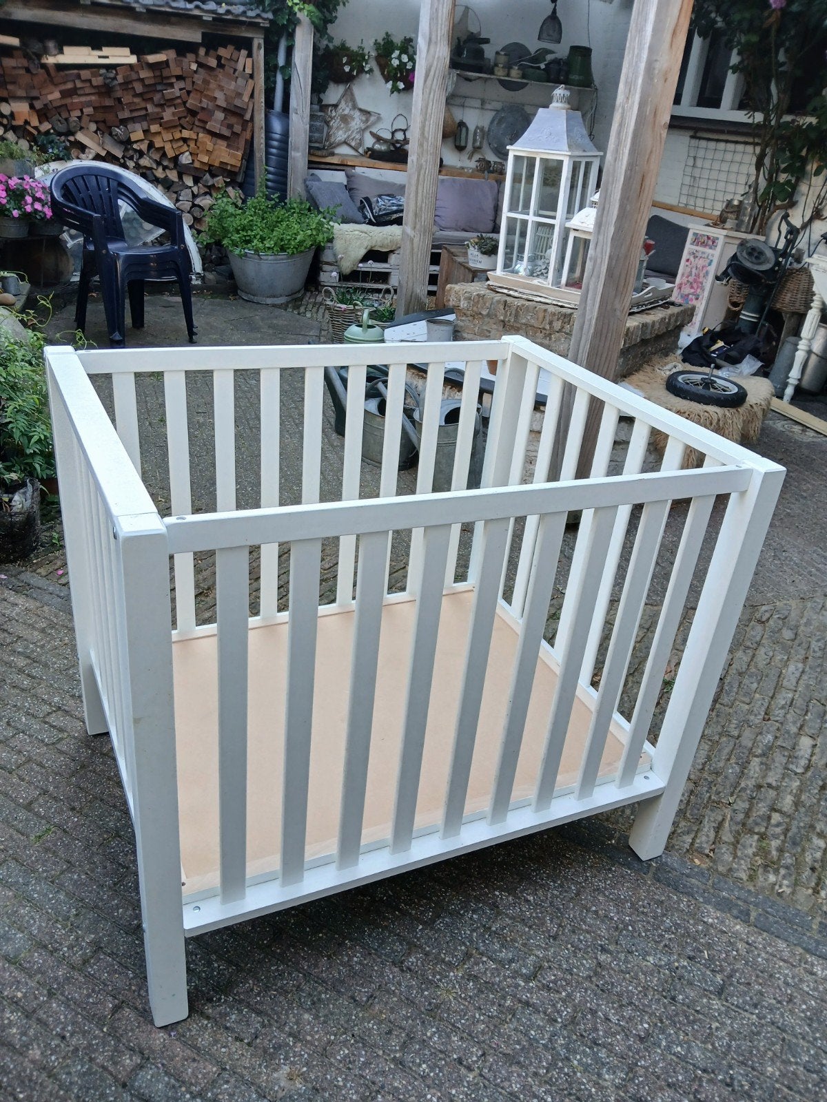 Witte box, Kinderen en Baby's, Boxen, Ophalen, Gebruikt
