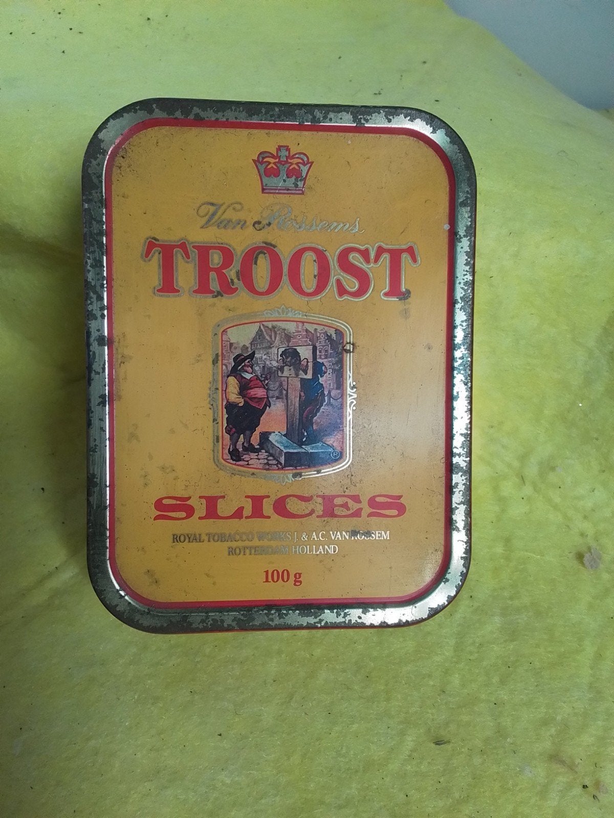15545) Van Rossems   TROOST pruimtabak, Verzamelen, Ophalen of Verzenden, Gebruikt, Overige