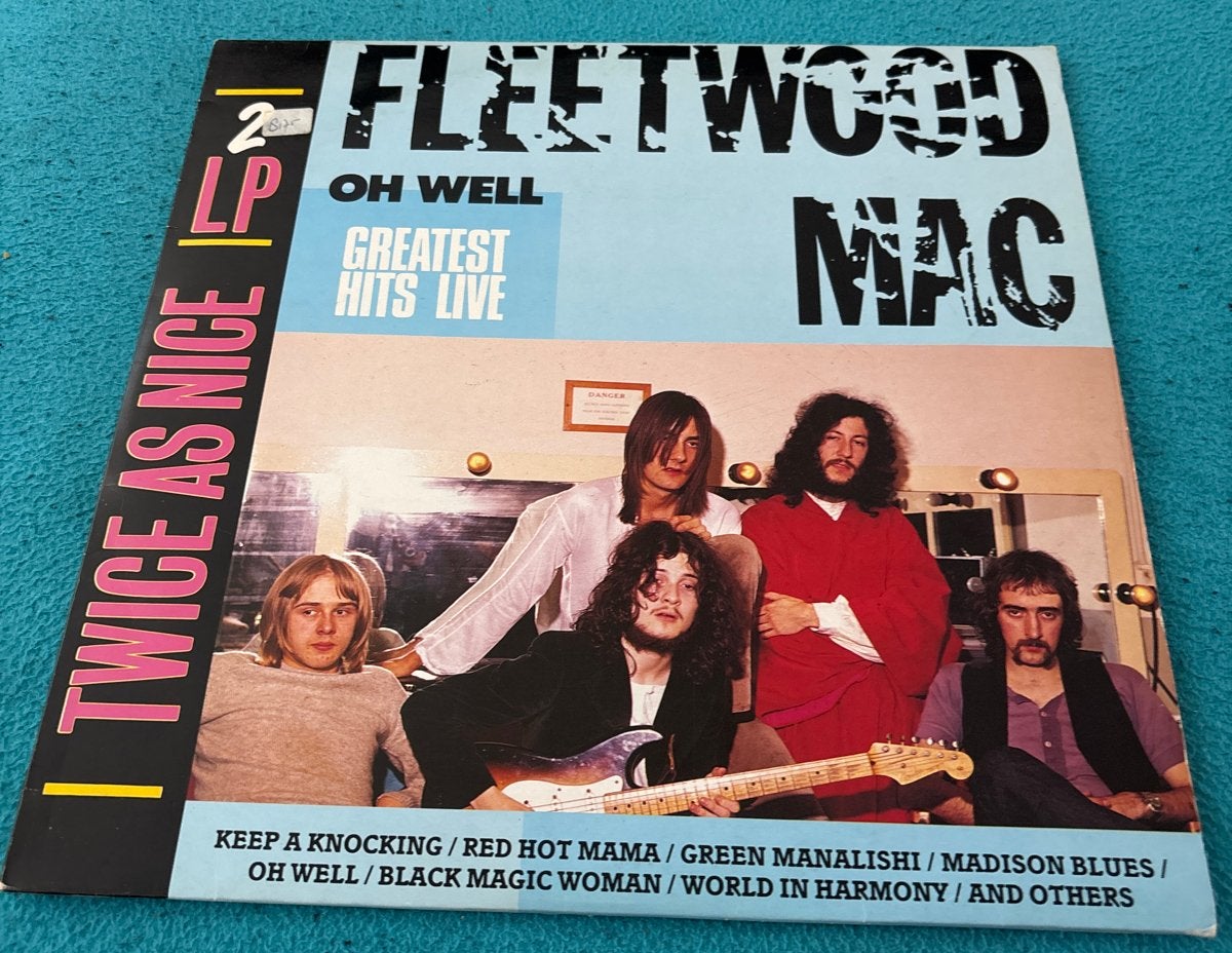 Fleetwood Mac - Oh Well Greatest Hits Live 2LP 1988, Ophalen of Verzenden, Gebruikt, 12 inch, Dubbel-LP