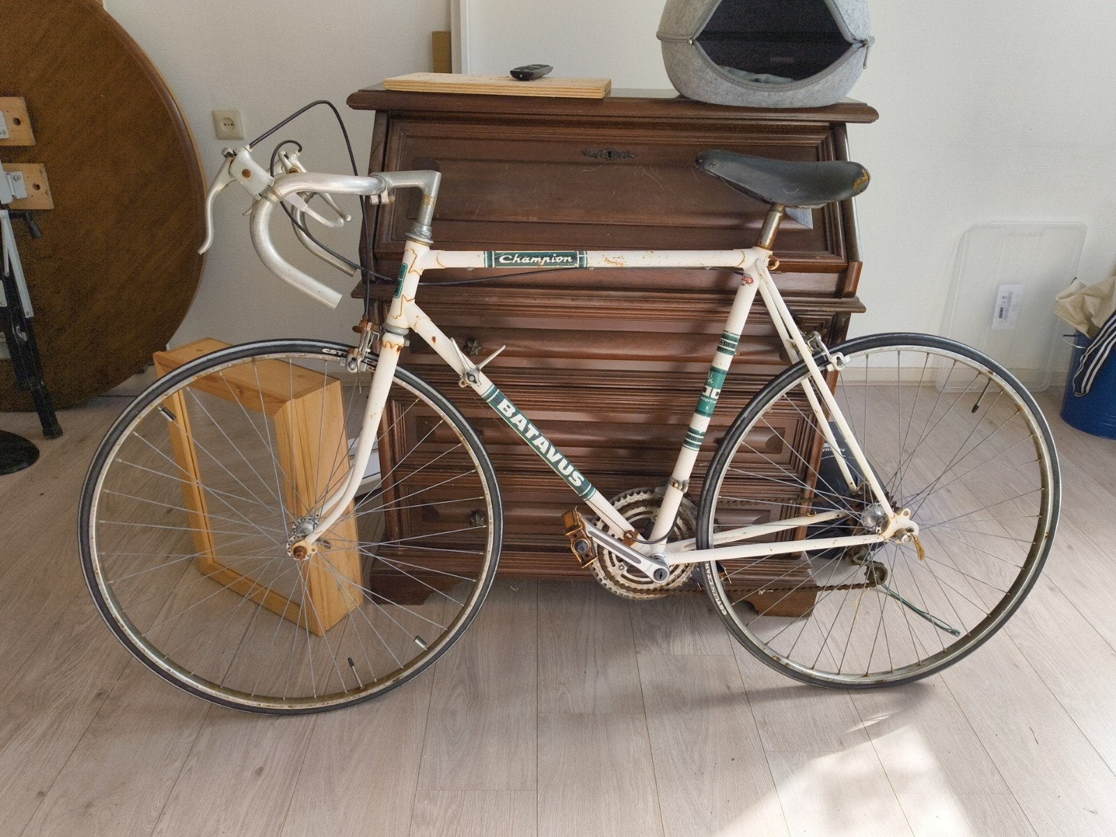 Vintage Batavus Champion racefiets - Framemaat 53-55, Ophalen, Gebruikt, Batavus, 53 tot 57 cm