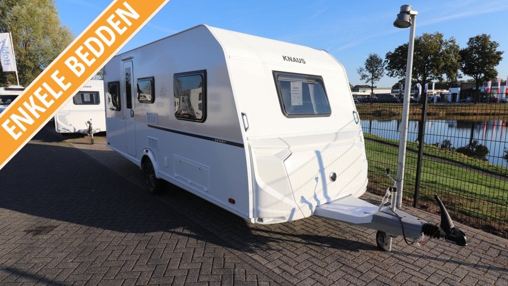 Knaus Sport 500 EU - Model 2026 - 536, Caravans en Kamperen, Bedrijf, 5 tot 6 meter, Knaus, 2 aparte bedden
