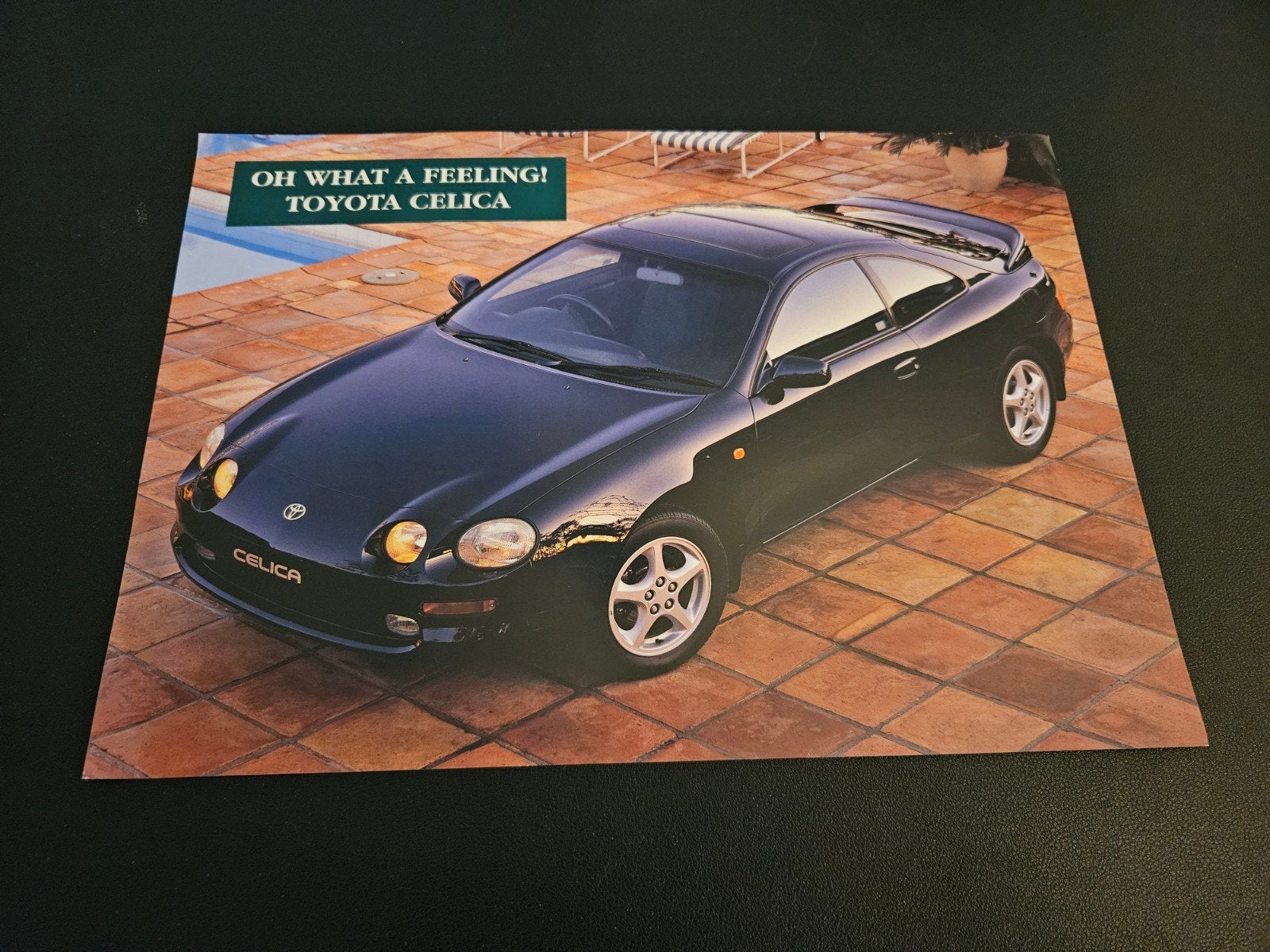Leaflet Toyota Celica Australië, Ophalen of Verzenden, Zo goed als nieuw, Toyota