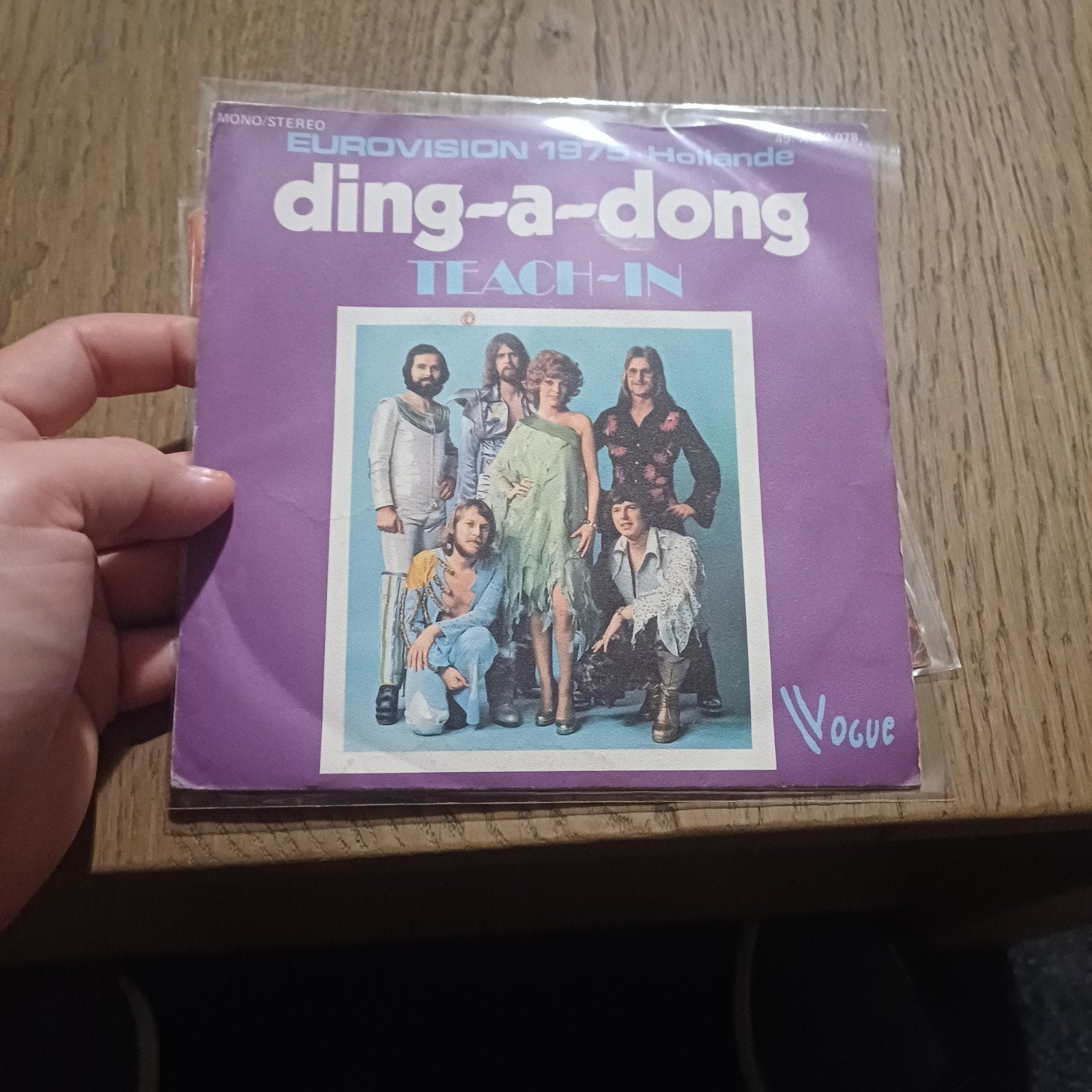 Teach-In - Ding-a-dong (Eurovision 1975) 7 inch vinyl, Ophalen of Verzenden