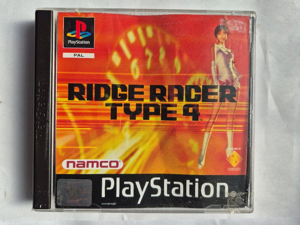 RIDGE RACER TYPE 4, Spelcomputers en Games, Games | Sony PlayStation 1, Gebruikt, 1 speler, Racen en Vliegen, Ophalen of Verzenden