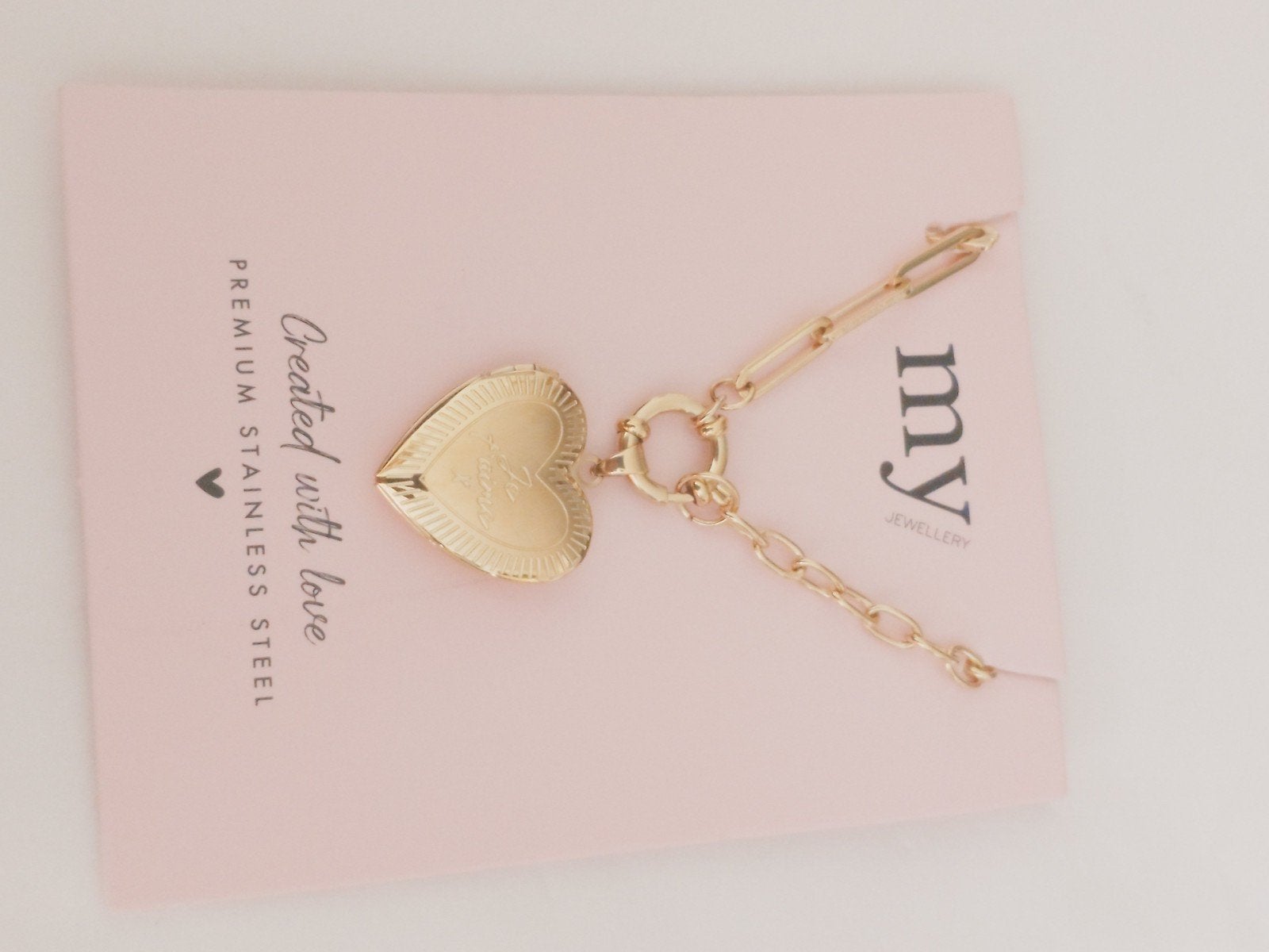 My jewellery ketting, Verzenden, Nieuw, Goud, Overige materialen