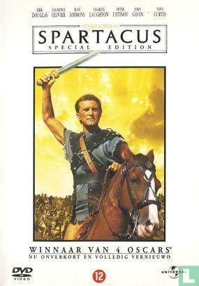spartacus ( kirk douglas , jean simmons , tony curtis ), Vanaf 16 jaar, Ophalen of Verzenden, Zo goed als nieuw, Actie en Avontuur